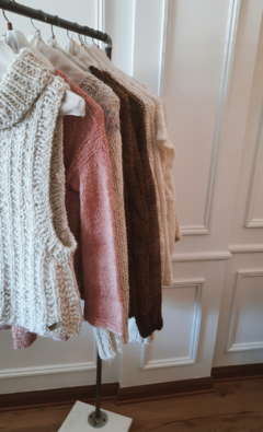 Chaleco Londres | Tejido Puro lana de llama - tienda online