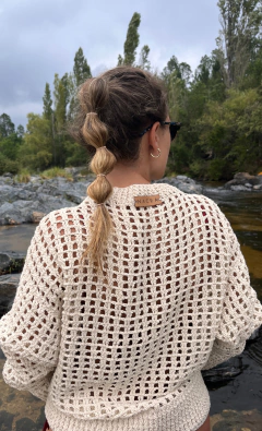 Sweater Lime | Tejido Puro hilo de Algodón - comprar online