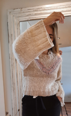 Sweater ALMA | Tejido Puro lana de llama - comprar online