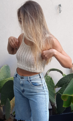 Top Ada | Tejido Puro hilo de Algodón - tienda online