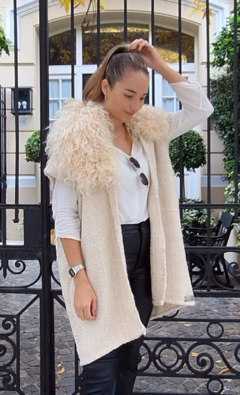 Chaleco VIENA oversize | Tapado