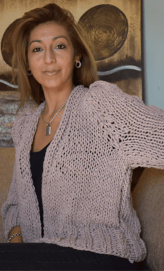 Saco Milan Natural | Lana de Algodon puro - tienda online
