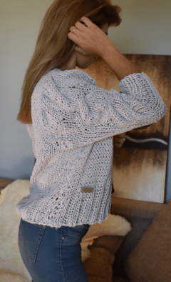 Saco Milan Tiza | Lana de Algodon puro - Nacra shop