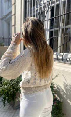 Sweater Tina | Tejido Puro hilo de Algodón