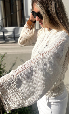Sweater Tina | Tejido Puro hilo de Algodón - comprar online