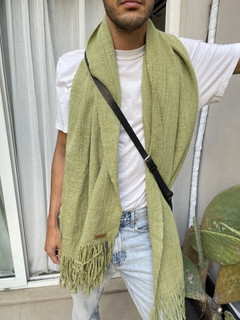 Chal Carola XXL | Verde Unisex 100% lana de oveja - tienda online
