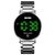 Relógio Feminino e Masculino Skmei 1550 Digital Tela de Led 3Atm Pulseira Em Aço Inoxidável - ANNA GEUSE