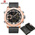 Relógio Masculino Naviforce 9172 Esporte Casual Digital Analógico Em Aço Inoxidável - comprar online