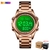 Relógio Skmei 1667 Digital Tela de Led 3Atm Pulseira Em Aço Inoxidável - comprar online