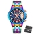 Relógio Mini Focus 0352 Masculino Quartzo Casual de Luxo - loja online