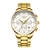 Relógio Nibosi 2351 Quartzo Masculino Casual de Luxo Em Aço Inoxidável - comprar online
