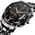 Relógio Nibosi 2353 Quartzo Casual Pulseira Em Aço Inoxidável - comprar online