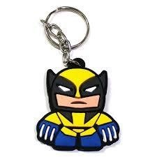 Chaveiro Cute Wolverine em Borracha