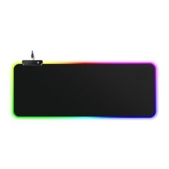Mouse Pad Gamer Luz Led Rgb 7 Colores Usb 800x300mm Gms-x5