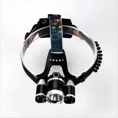 Linterna Minero Led Cabeza Vincha 3 Leds Bateria Y Carg 9000 en internet