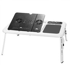 Mesa Portátil Para Notebook Netbook Cooler Plegable Cama