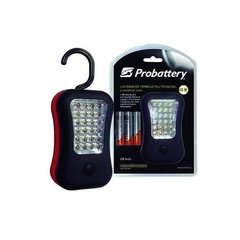 Linterna De Trabajo De 28 Led Probattery Con Iman Y Gancho
