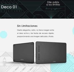 Tableta Grafica Digital Xp Pen Deco 01 v2 Usb Dibujo 25x15cm - dotPix Store