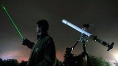 Puntero Laser Verde De 100mw Astronomico 1000 Metros Estuche en internet