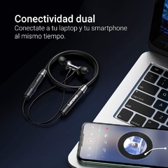 Imagen de Auriculares bluetooth deportivos inalambricos trasnuca Lenovo ‎HE05