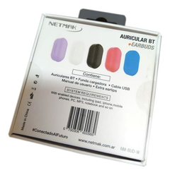Auriculares Bluetooth Inalambricos Tws Netmak Nm-bud Tapon en internet