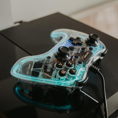 Joystick PC PS3 conexión USB Luz Led RGB Netmak NM-DASH - dotPix Store