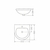 Vanitory Ferrum Avignon 50 cm. Blanco 1 Pta - Materiales Lanús