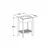 Vanitory Ferrum Symi 51 cm. Marrón 1 Estante - comprar online