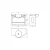 Vanitory Ferrum Marina 85 cm. Blanco 1 Cajón - comprar online