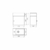Vanitory Ferrum Toilette Grande 45 cm. Blanco 1 Pta - comprar online