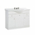 Vanitory Ferrum Limoges 100 cm. Blanco 3 Ptas | 2 Cajones