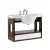 Vanitory Ferrum Marina 85 cm. Wengue 1 Cajón