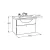 Vanitory Ferrum Venecia 64 cm. Blanco 1 Puerta en internet