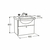 Vanitory Ferrum Venecia 48 cm. Wengue 1 Puerta - comprar online