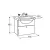 Vanitory Ferrum Venecia 48 cm. Wengue 1 Puerta - comprar online