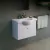 Vanitory Ferrum Venecia 64 cm. Blanco 1 Puerta - comprar online