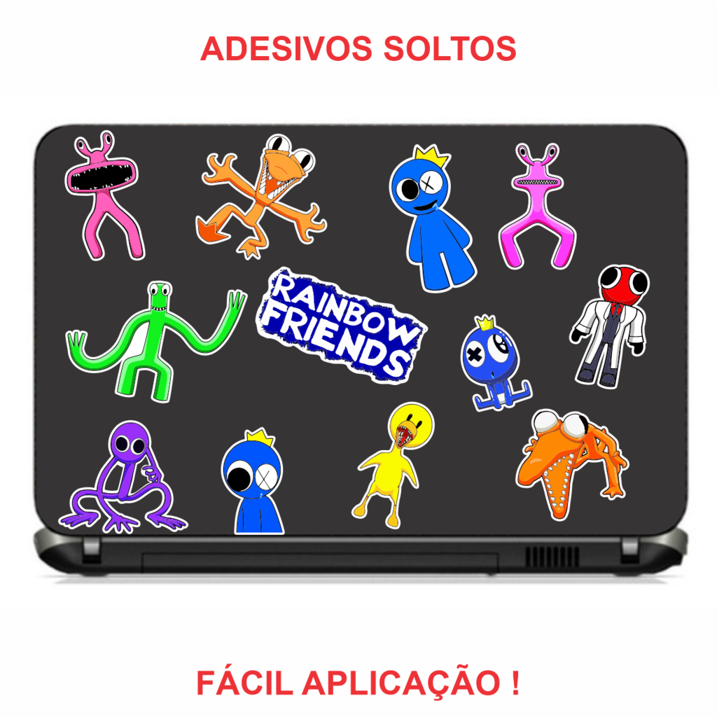 Arquivo de Corte - Rainbow Friends ( Azul Babão )