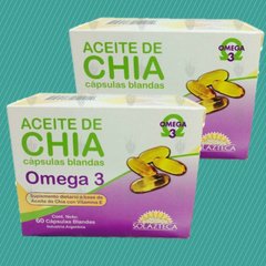 Aceite de Chia x 30 capsulas blandas (2 unidades)