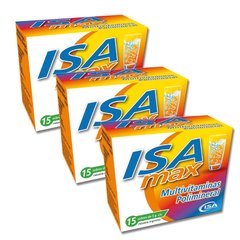 ISAMAX Multivitaminas x 15 sobres (3 unidades)