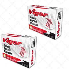 VIGOR (Ginseng, Guarana y Magnesio) x 30 comprimidos (2 unidades)