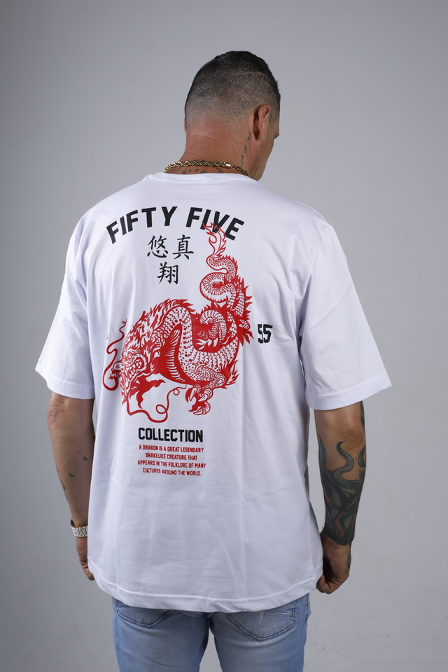 Camiseta Masculina Dragao Chines - comprar online