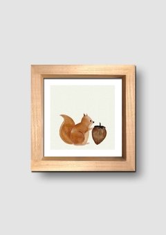Cuadro Acuarela Ardilla - tienda online