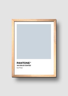 Cuadro Pantone Ice Flow - comprar online