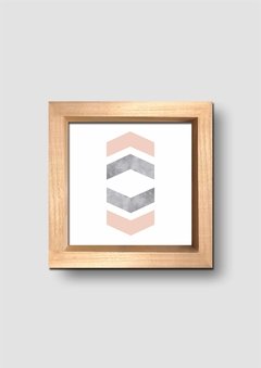 Cuadro Flechas Mármol Grey Pink - tienda online