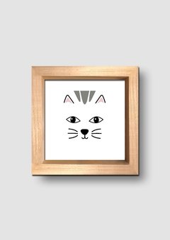 Cuadro Cara Gato - tienda online