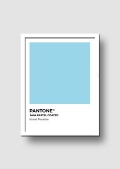 Cuadro Pantone Island Paradise - Memorabilia
