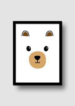 Cuadro Cara Oso en internet