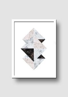 Cuadro Rombos Mármol - Memorabilia