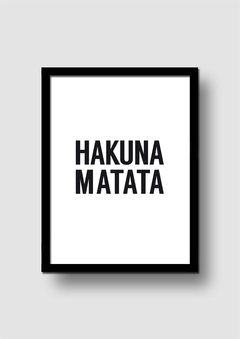 Cuadro Hakuna Matata en internet