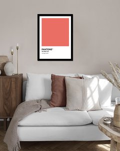 Cuadro Pantone Living Coral Color de año 2019